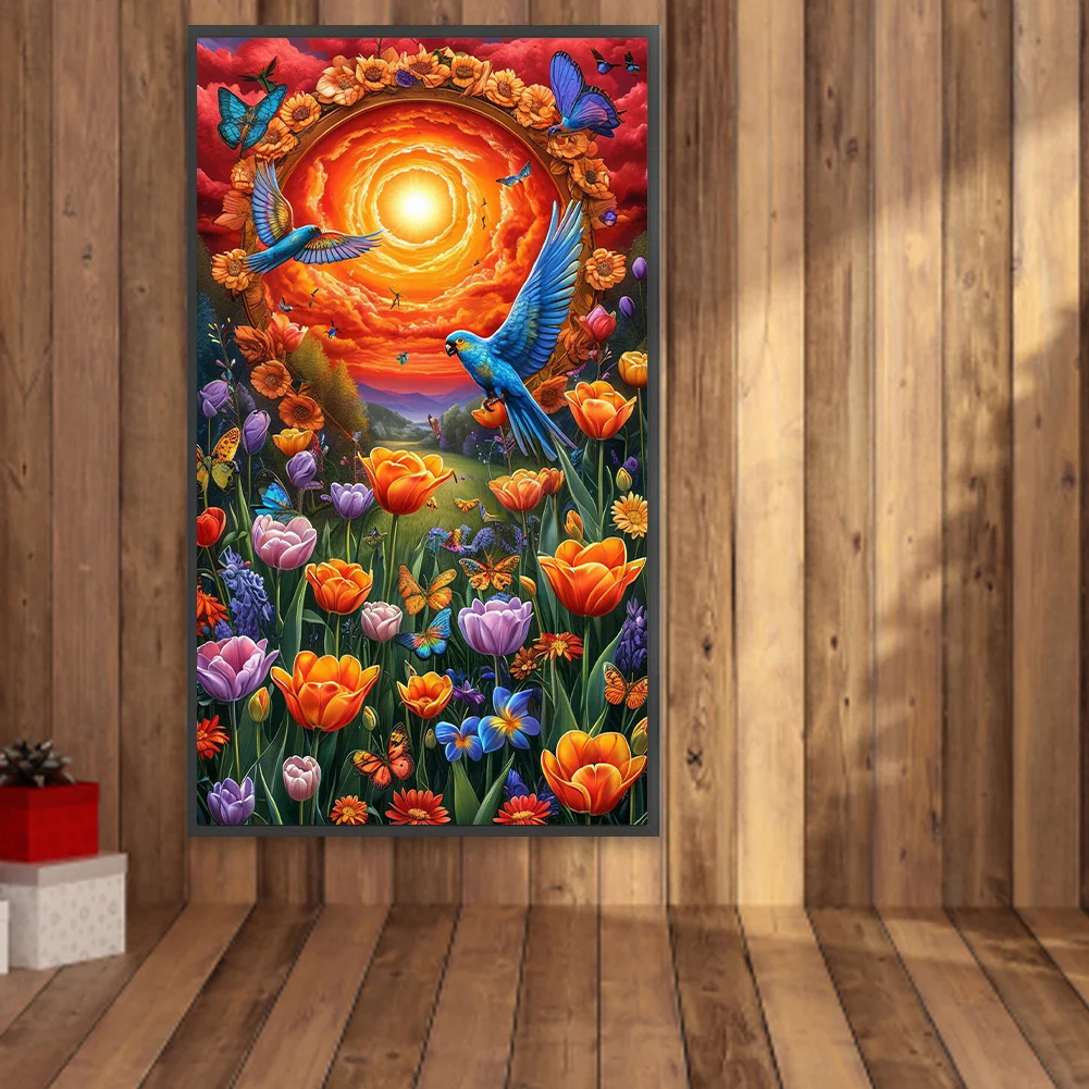 Diamond Painting - Full Round Drill - Bird(Canvas|40*70cm)