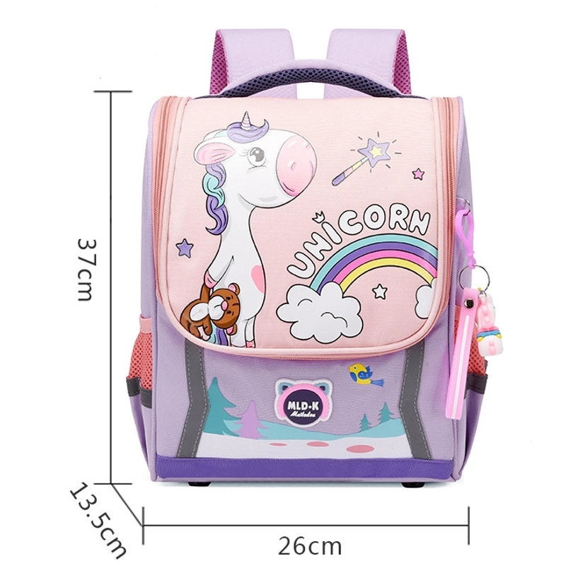 Waterproof Letter School Daily School Backpack
