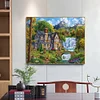 Diamond Painting -DIY Full Square Drill Waterfall House