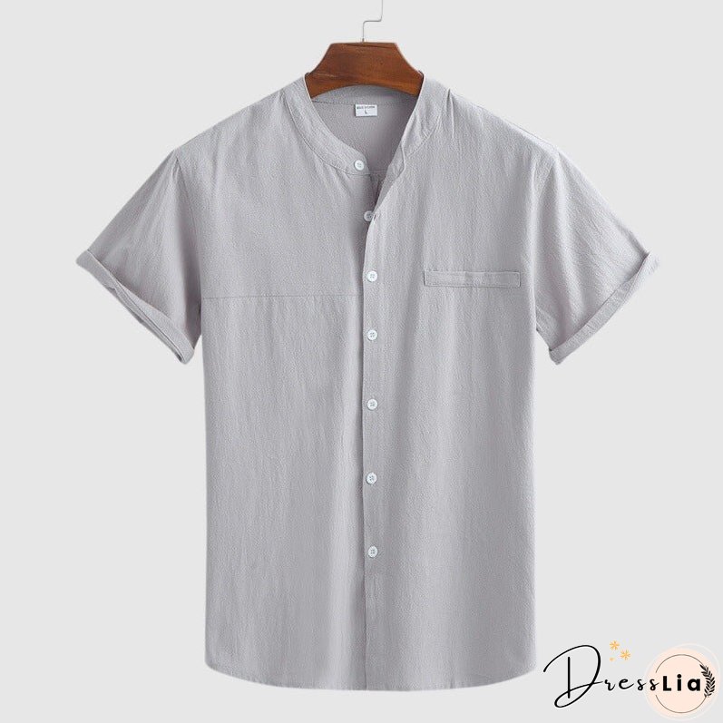 Classic Linen Vacation Shirt