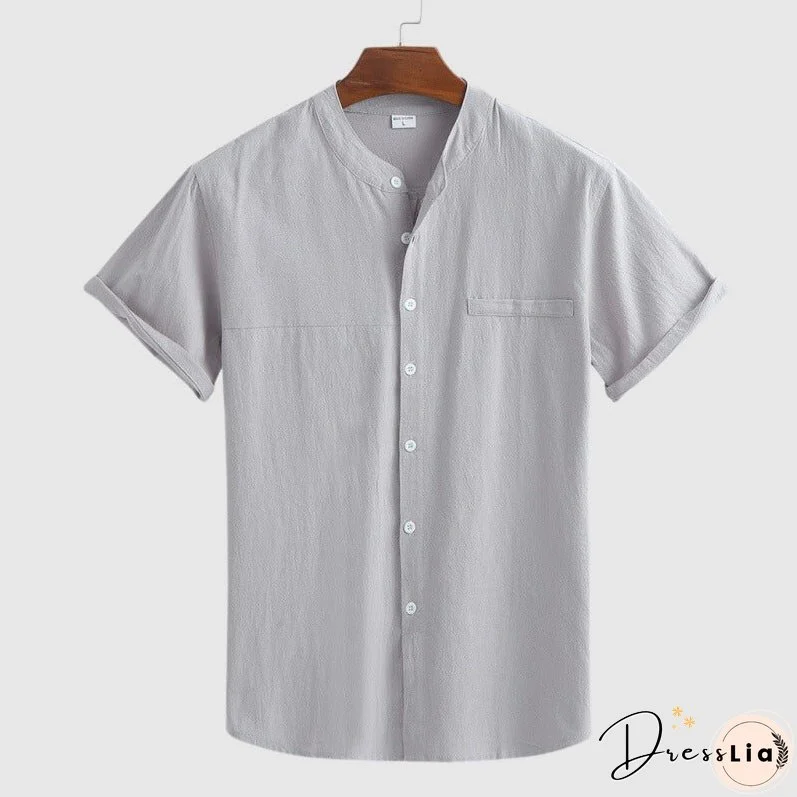 Classic Linen Vacation Shirt