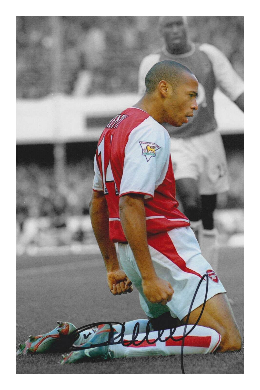 Thierry Henry Signed Autograph Photo Poster painting Print Arsenal FC Football