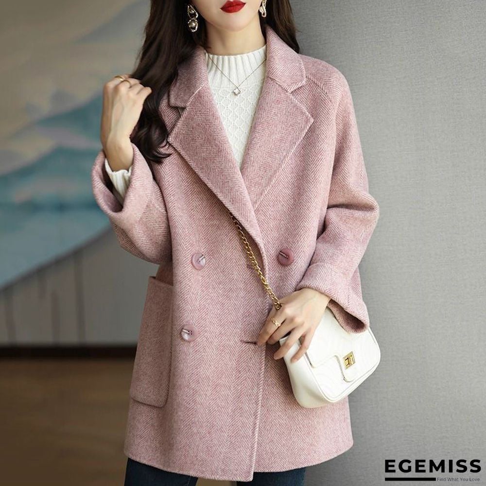 Autumn and Winter Fashion Leisure Thin and Versatile Wool Coat | EGEMISS