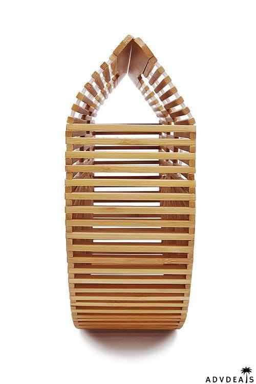 Bamboo Wood Handbag