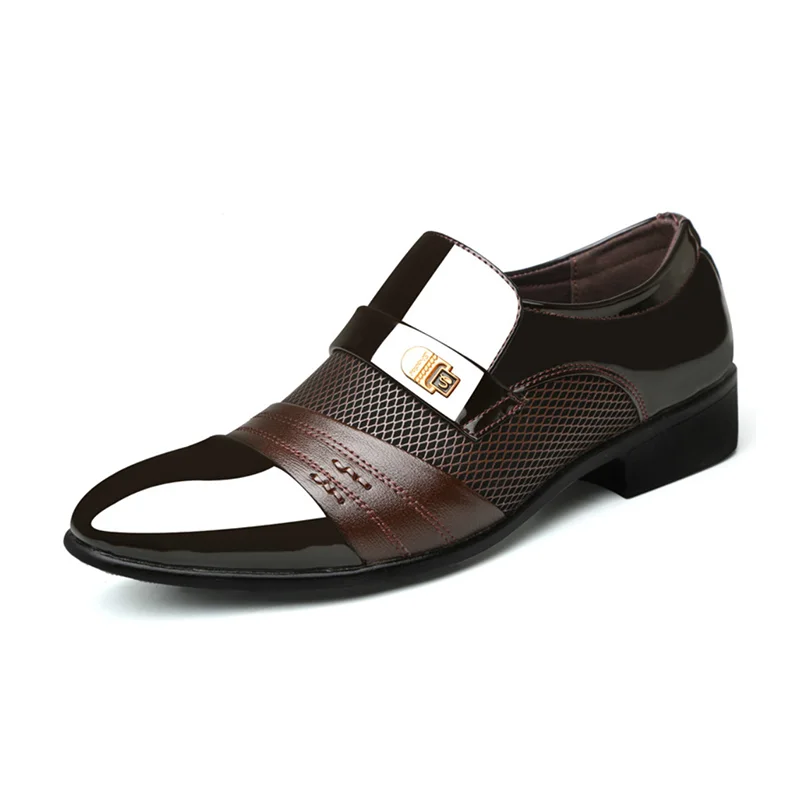 Letclo™Men's Italian Handmade Leather Shoes letclo Letclo