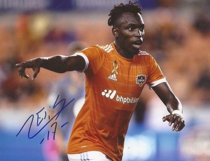 Alberth Elis signed Houston Dynamo 8x10 Photo Poster painting autographed MLS Soccer 2