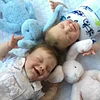 [Best Holiday Gift] 20" Twin Sister Jaylah and Jazmine Reborn Toddlers Baby Doll Girl - RBBI-Myrebornbabydoll&reg; Myrebornbabydoll&reg;