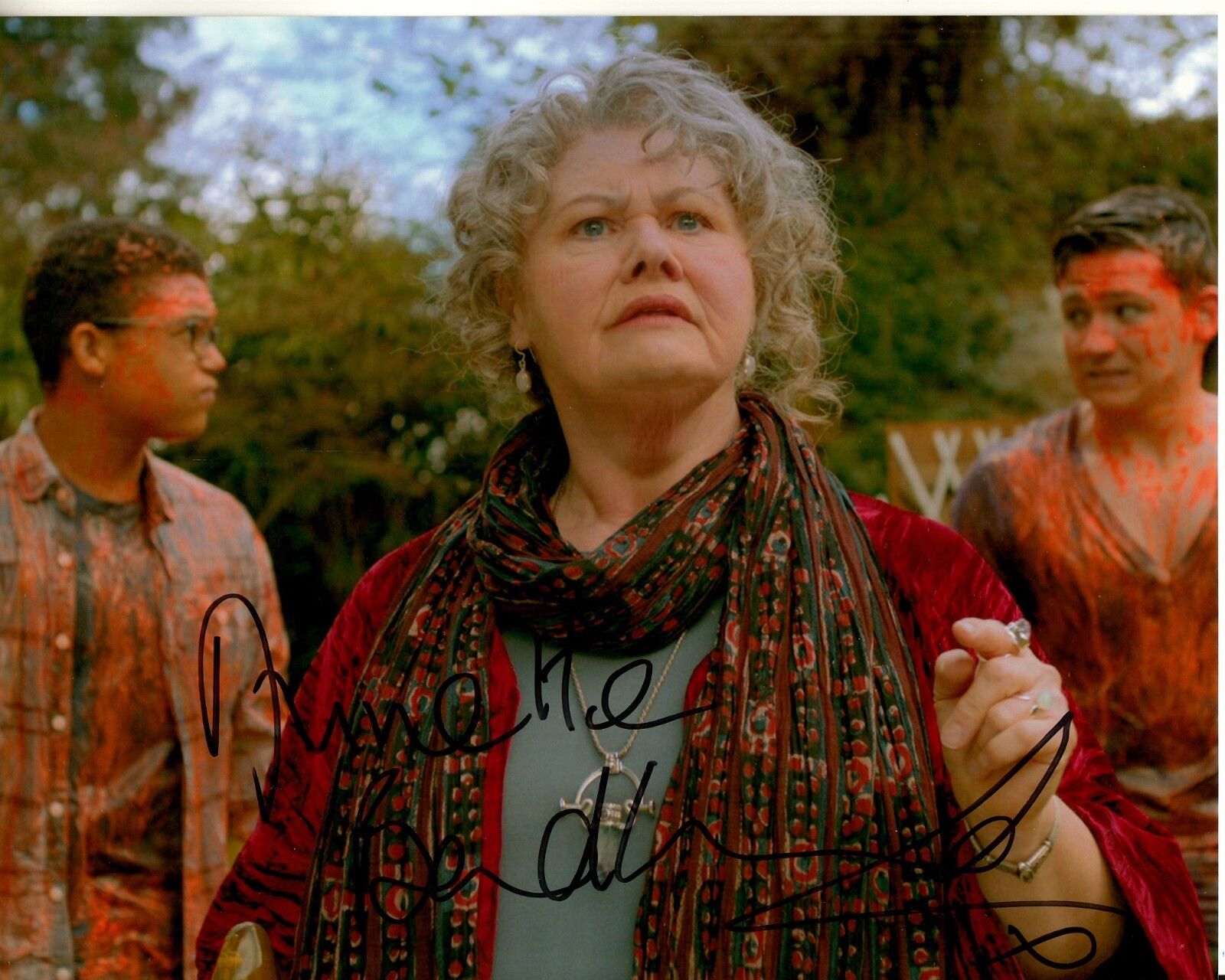 ANNETTE BADLAND hand-signed WIZARDS VS ALIENS color 8x10 w/ lifetime UACC RD COA