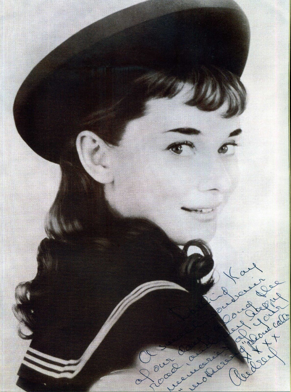 AUDREY HEPBURN Signed 'Gigi' Photo Poster paintinggraph - Beautiful Film Star Actress preprint