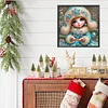 Snow Girl - Diamond Painting - Partial Special Shaped Drill(Canvas|30*30cm)