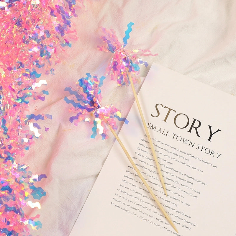 Birthday Solid Color Plastic Party Cake Decorating Supplies