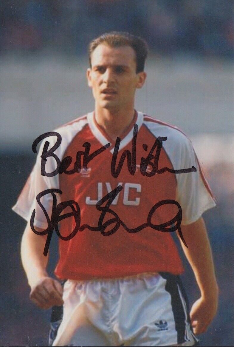 STEVE BOULD HAND SIGNED 6X4 Photo Poster painting ARSENAL FOOTBALL AUTOGRAPH 7