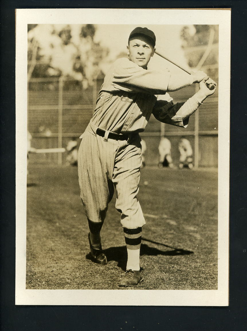 Billy Rhiel circa 1932 Press Original Photo Poster painting Detroit Tigers