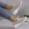 Gioiacombo&trade; Nuove scarpe casual traspiranti con zeppa da donna