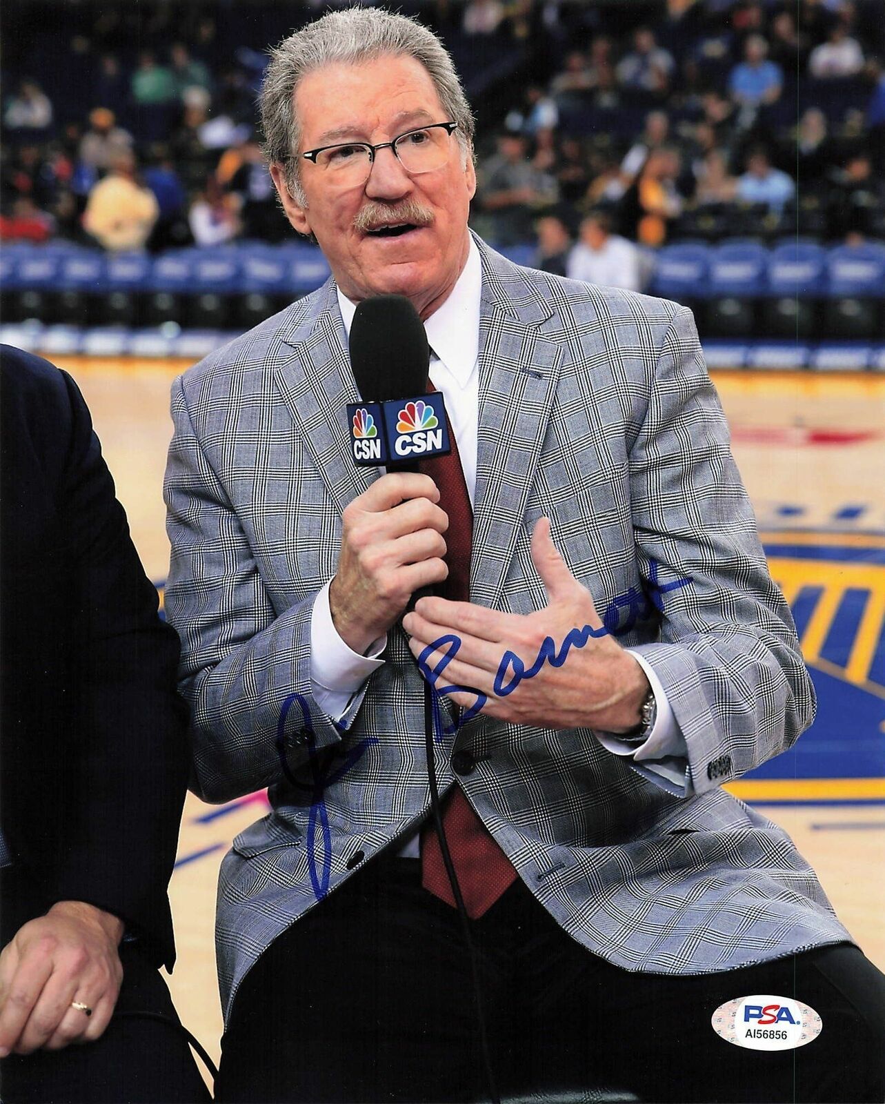 Jim Barnett signed 8x10 Photo Poster painting PSA/DNA Golden State Warriors Autographed