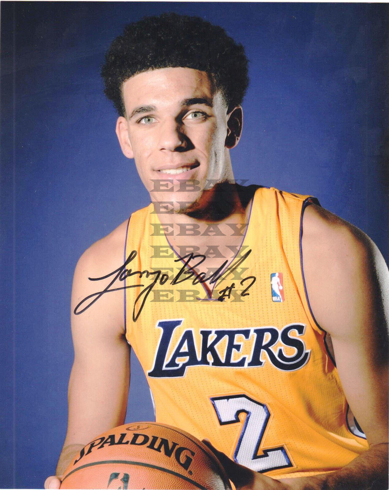 LONZO BALL LA LAKERS Signed 8x10 Autographed Photo Poster painting Reprint