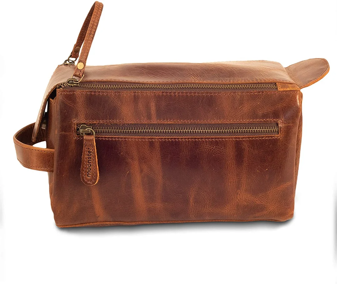 Leather Toiletry Bag For Men - Stylish And Practical