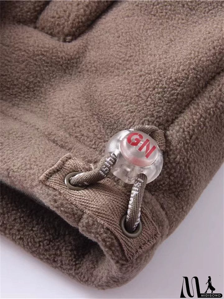 MidiSono - Men's Cozy Double-Sided Plush Winter Thermal Coat