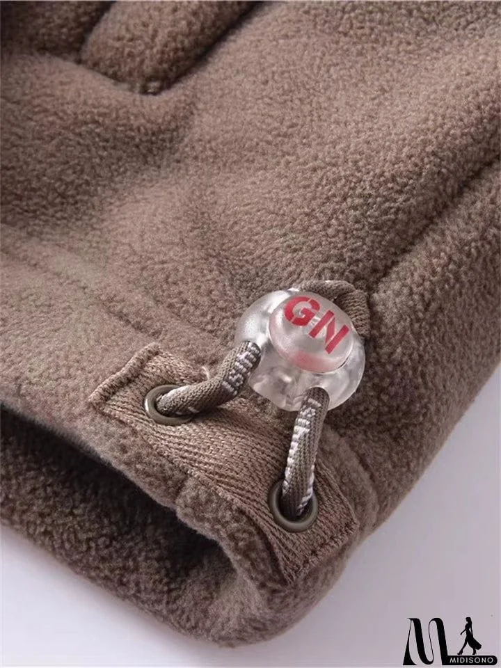 MidiSono - Men's Cozy Double-Sided Plush Winter Thermal Coat