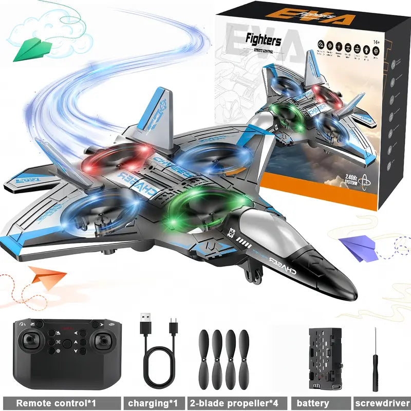 RC Flying Fighter Jet Toy