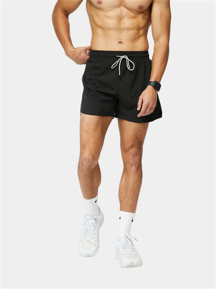 Summer Quick-drying Shorts Men's Thin Pants Men's Casual Quarter Pants L XL 2XL 3XL 4XL-Cosfine