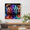 Skeleton-Full Round Diamond Painting 30*30CM