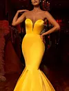 Sexy Slim Off-The-Shoulder Solid Color Backless Evening Tail Maxi Dress