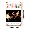 Supertramp - Panneaux en &eacute;tain m&eacute;tallique(20*30cm/30*40cm) - Musique
