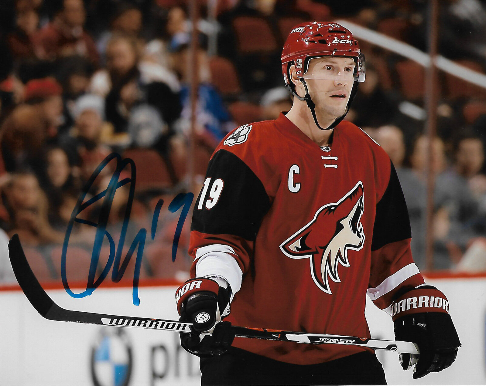 Phoenix Coyotes Shane Doan Autographed Signed 8x10 Photo Poster painting COA A