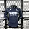 2025/2026 Player Version Real Madrid Away Long Sleeve Jersey 1:1 Thai Quality
