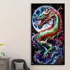 >SALE<5D DIY Full Round Drill Diamond Painting Dragon Kit Home Decoration Art Craft