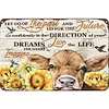 Cow - Vintage Metal Signs(12*16Inch) - Farm