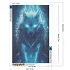 (40*60cm)Wolf - Full Round Drill Diamond Painting