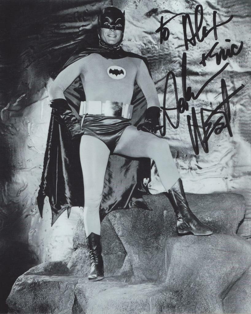 Adam West Batman 1966 SIGNED AUTOGARPHED 10 X 8