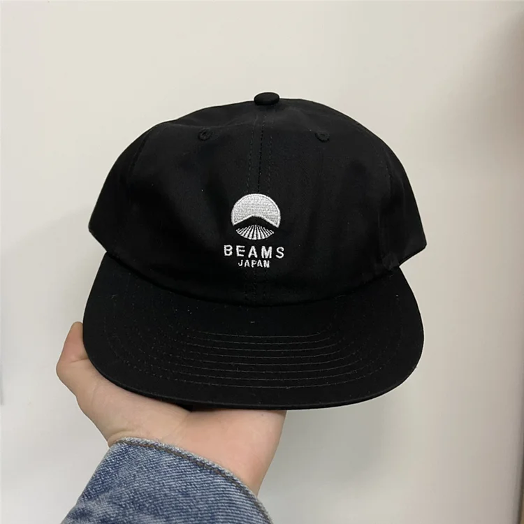Baseball Fishing Caps for men Beams Japan Sunhat Cap Skateboards Kpop Summer Casquette Black Hats for Women Blue Snapback