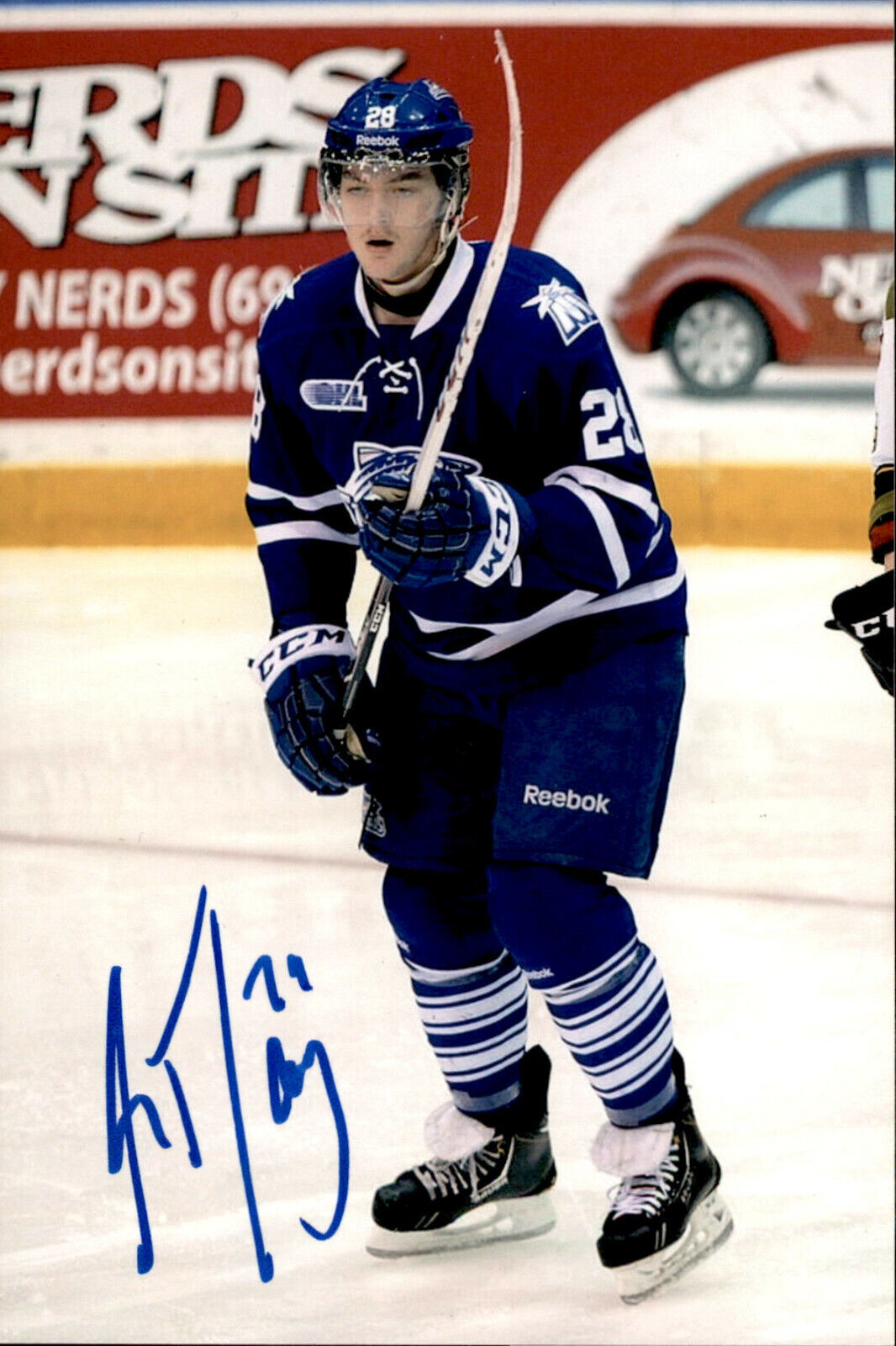 Sean Day SIGNED auto 4x6 Photo Poster painting MISSISSAUGA STEELHEADS / TAMPA BAY LIGHTNING #2