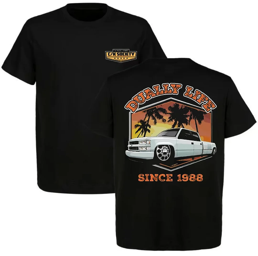 Dually Life Since 1988 Printed Unisex Oversized T-shirt - Devcarry