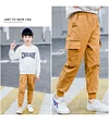 Kid Boy Autumn Spring  Sport Trousers Casual Style Pants