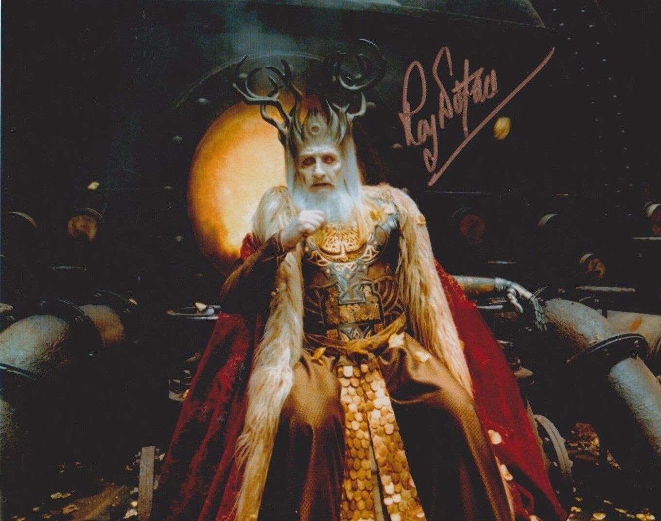 Roy Dotrice Signed 8x10 Photo Poster painting - Balor from HELLBOY - RARE! G556