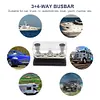 300A Bus Bar 48V Power Distribution Block 3+4 Way Bus Bar Box for RV Marine Boat