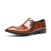 Fashion Mens Slip On Dress Shoes