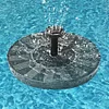 1W Floating Solar Water Fountain Pump for Garden Pond Pool Fish Tank Bird Bath