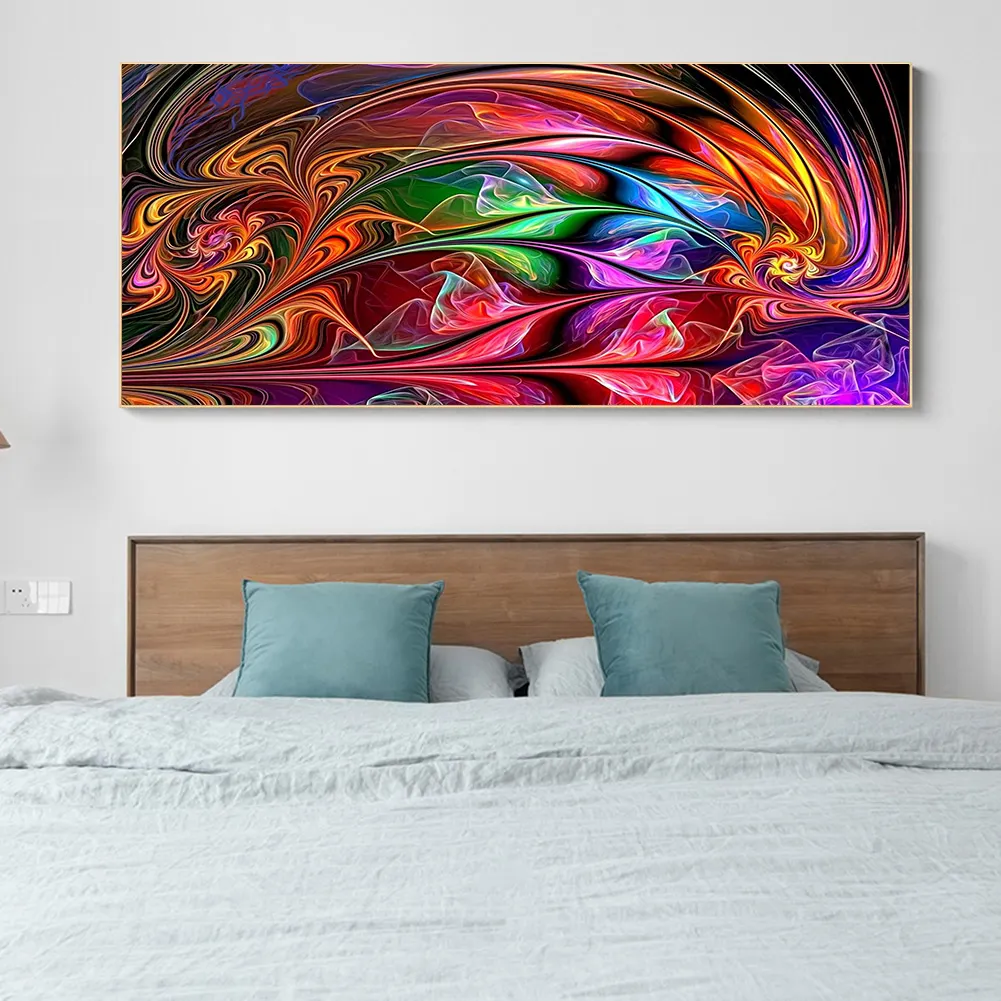 Diamond Painting - Full Round Drill - Colored Light(80*40cm)