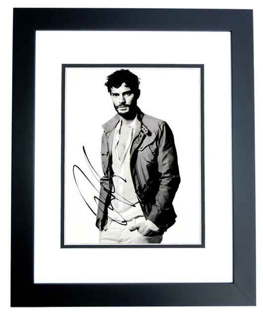 Jamie Dornan Signed - Autographed 50 Shades of Grey 11x14 inch Photo Poster painting FRAMED