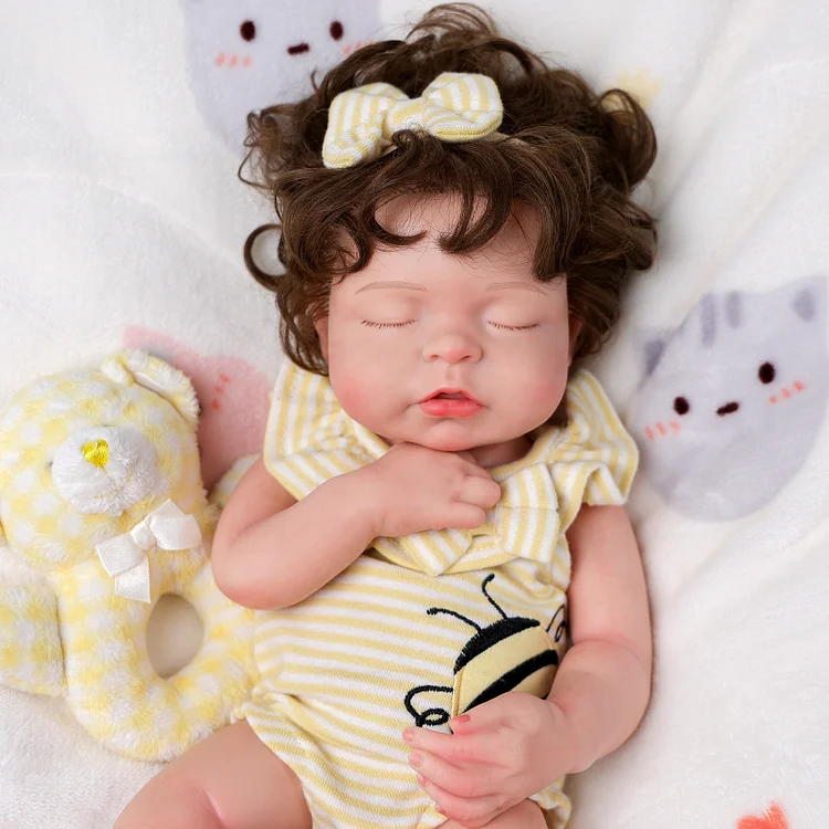 Babeside  Jozsa 12'' Realistic Silicone Sleeping Baby Toddler Girl Healing of the Heart