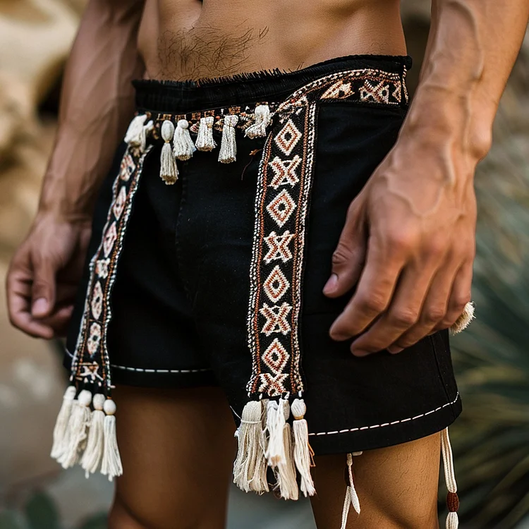 Vintage Linen Shorts