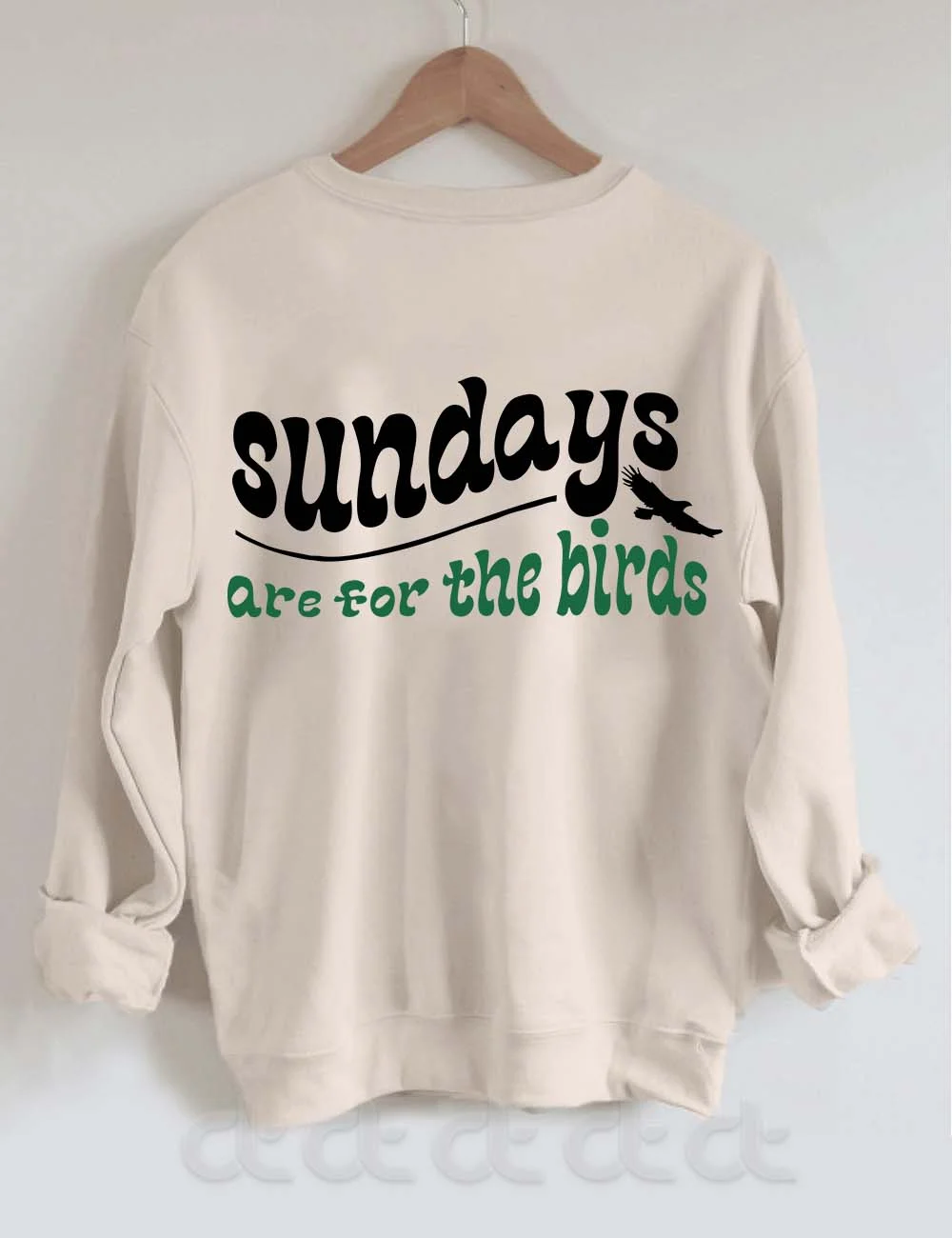 Philadelphia Football Sweatshirt Philadelphia Eagles Sweatshirt Sundays Are  For The Birds Philadelphia Eagles Shirt Bird Gang Football Sunda New -  Revetee