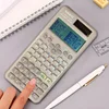 Standard Scientific Calculator 2-Line Display for Students in Middle/High School