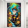 uk.everydayedeals (Limited Stock)Diamond Painting - Full Round - Pumpkin Lamp and Grandp(40*70cm)