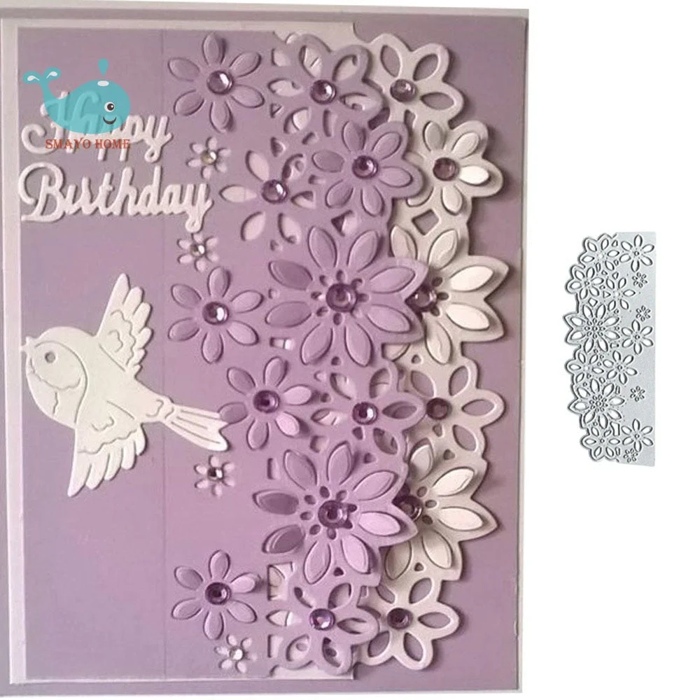 lace flower Metal Cutting Dies Scrapbooking Stencil for Album Paper DIY Gift Card Decoration Embossing Dies New 2022 712